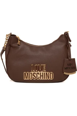 Moschino Half Moon Shaped Bag with Zip