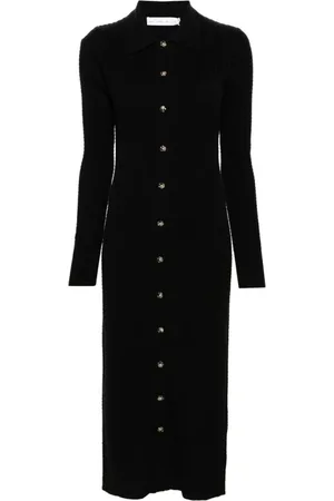 Proenza Schouler Knit Dress with Button Closure