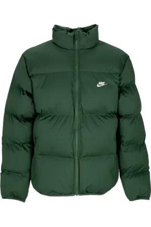 Nike High Neck Puffer Jacket Fir/White