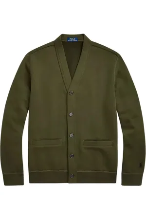 Ralph Lauren Cardigans, male, , XL, Polar Cardigan Khaki