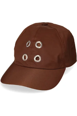 Rick Owens Curved Brim Cap with Eyelets