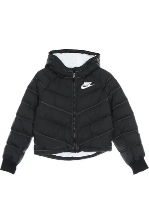 Nike Winterjackets, female, , S, Hooded Synthetic Fill Jacket /White