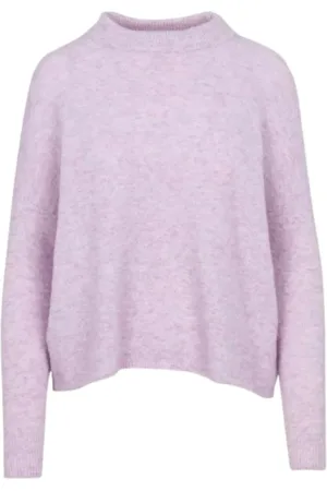 Sessun Turtlenecks, female, , M, Oversized Turtleneck Knit Jumper