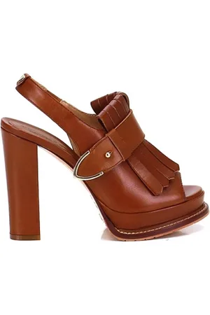 Twin-Set High Heel Sandals, female, , 4 UK, Fringed Heeled Sandals