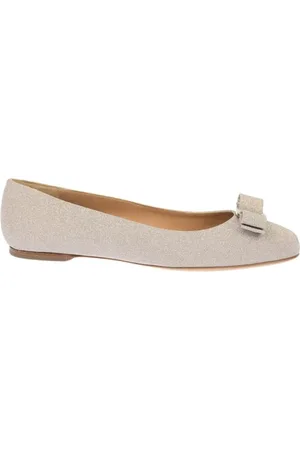 Salvatore Ferragamo Ballerinas, female, , 4 1/2 UK, Classic Leather Loafer Shoe