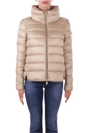 save the duck Winter Jackets, female, , 2XL, Duck Logo Zipper Jacket