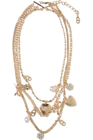 Twin-Set Necklaces, female, , ONE SIZE, Charm Pendant Chain Necklace Jewelry