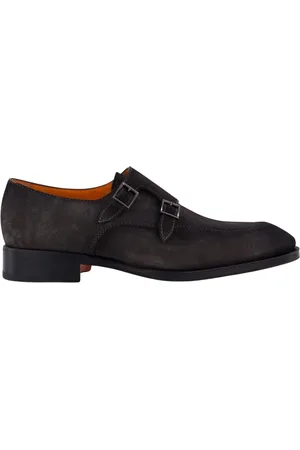 santoni Business Shoes, male, , 9 1/2 UK, Double Monk Strap Shoes