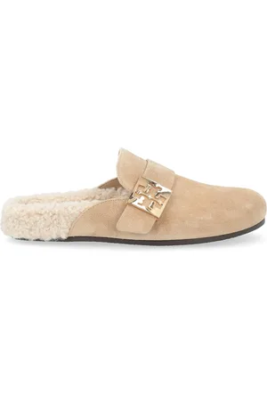 Tory Burch Mules, female, , 3 1/2 UK, Shearling Mule Slip-On Shoe