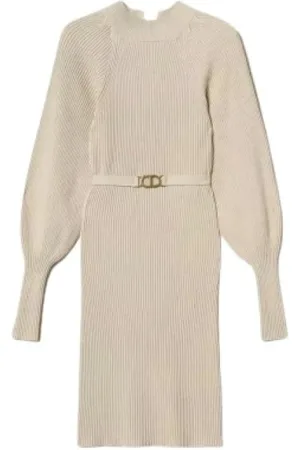 Twin-Set Knitted Dresses, female, , S, Ribbed Knit Jumper Dress