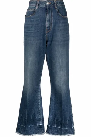 Stella McCartney Flared Jeans, female, , W30, Vintage Denim Crop Flare Jeans