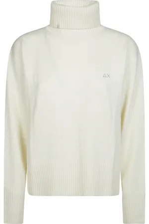 sun68 Turtlenecks, female, , L, Solid Turtle Neck Long Sleeve Top