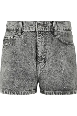 ROTATE Denim Shorts, female, , W24, Sparkling Denim Jeans