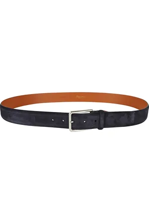 santoni Belts, male, , 115 CM, Cintralock Regular H.40 Belt