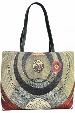 Gattinoni Tote Bags, female, , ONE SIZE, Planetarium Shopping Bag with Logo Lettering