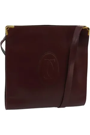 Cartier Pre-owned Cross Body Bags, female, , ONE SIZE, Pre-owned Leather shoulder-bags