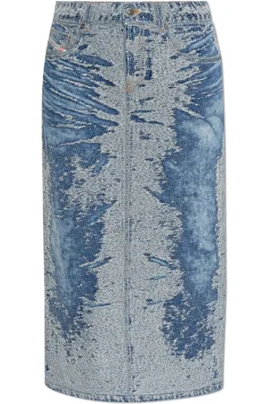 Diesel Denim Skirt Indigo Classic Style