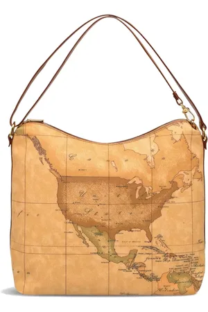 ALVIERO MARTINI 1A CLASSE Shoulder Bags, female, , ONE SIZE, Classic Geo Print Double Carry Bag