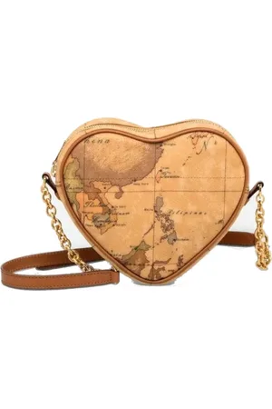 ALVIERO MARTINI 1A CLASSE Cross Body Bags, female, , ONE SIZE, Mini Heart Crossbody Bag with Geo Classic Print