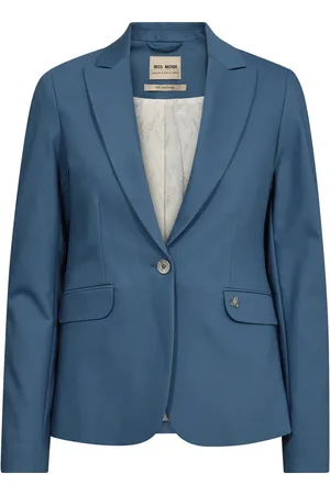 Mos Mosh Classic Night Blazer in Bluesteel