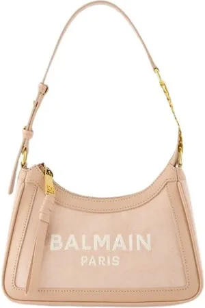 Balmain Shoulder Bags, female, , ONE SIZE, Leather Shoulder Bag with Chain Links