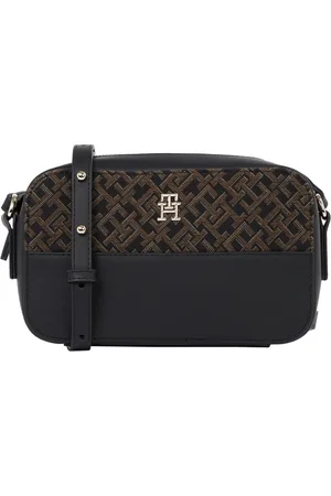Tommy Hilfiger Jacquard Cross Body Camera Bag