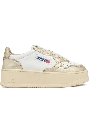 Autry Sneakers, female, , 6 UK, Chunky Platform Trainers with Color Block Design