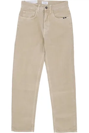 AMISH Straight Trousers, male, , W34, Canvas Mud Dye Straight Leg Trousers