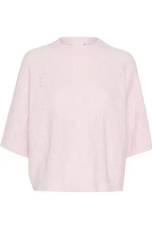 Kaffe Round-neck Knitwear, female, , XL, Katella Sweatshirt
