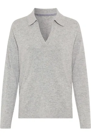 Brax V-neck Knitwear, female, , M, Lilian Casual Elegance Must-Have