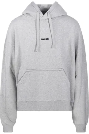 BONSAI Hoodies, male, , L, Classic Box Logo Hoodie Sweatshirt