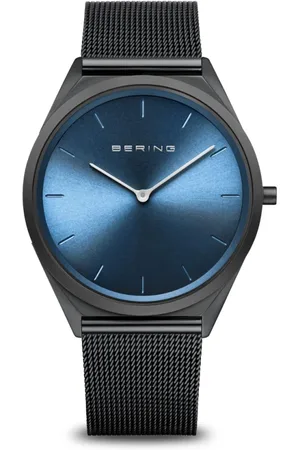 Bering Watches, unisex, , ONE SIZE, Unisex Watch Ultra Slim 39 mm Mesh Bracelet 17039-227