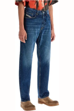 Diesel Straight Jeans, male, , W30, Loose Fit Straight Leg Jeans