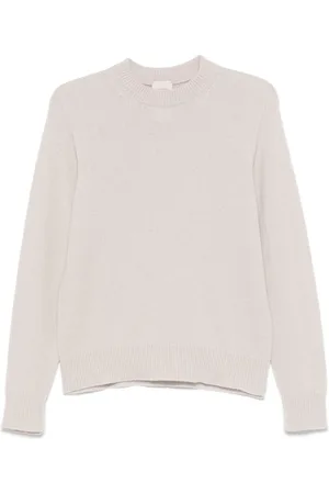 ALYSI Round-neck Knitwear, female, , L, Soft Merino Wool Knit Jumper