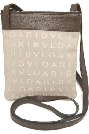 Bvlgari Pre-owned Cross Body Bags, female, , ONE SIZE, Pre-owned Canvas shoulder-bags
