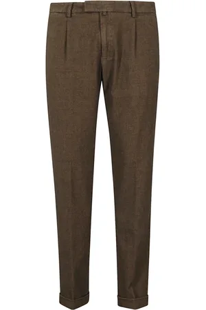 Briglia 1949 Suit Trousers, male, , M, Wool Effect Hair Clip
