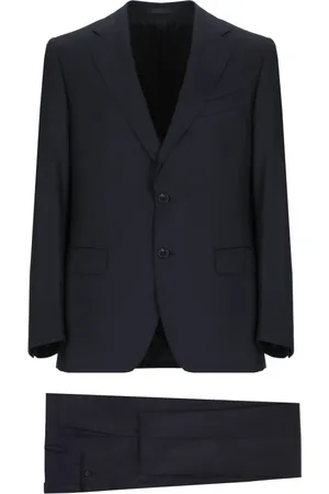CARUSO Wool Suit Jacket and Trousers