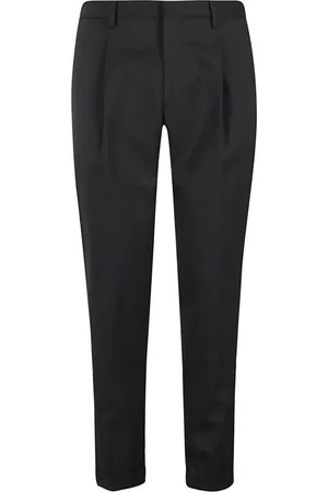 Briglia 1949 Suit Trousers, male, , S, Flat Stomach Wool Canvas Trousers