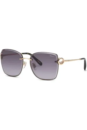 Chopard Sunglasses, unisex, , 58 MM, Rose Gold Smoke Gradient Sunglasses