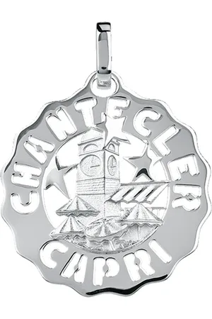 CHANTECLER Et Voilà Logo Pendant in Silver