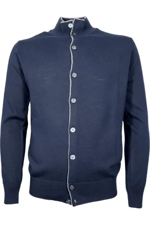 CASHMERE COMPANY Luxury Cashmere Cardigan Slim Fit