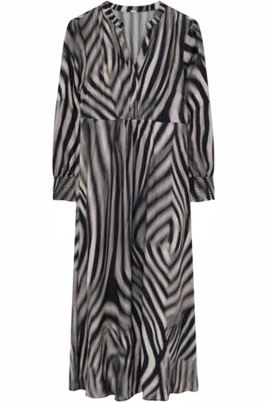 gustav Midi Dresses, female, , XS, Long Dress | Sand Smock Cuff