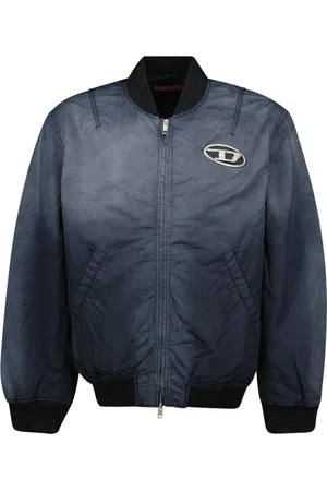 Diesel Oversized Nylon Bomber Jacket