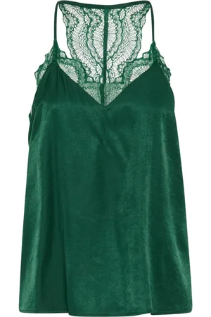 Cream Elegant Lace Top in Ponderosa Pine