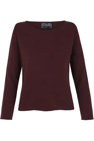 Cortana Wind, burgundy cashmere Jumper
