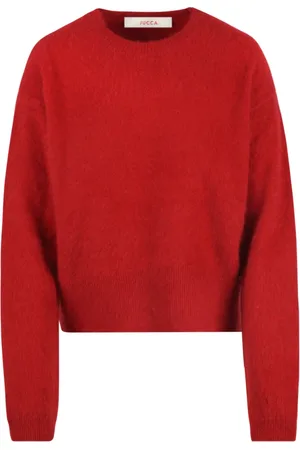Jucca Round-neck Knitwear, female, , L, Stylish Girocol Necklace