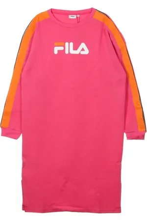 Fila Short Dresses, female, , L, Buttoned Crew Women