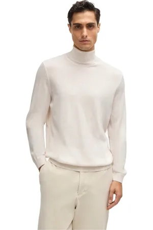 HUGO BOSS Merino Wool Turtleneck Jumper