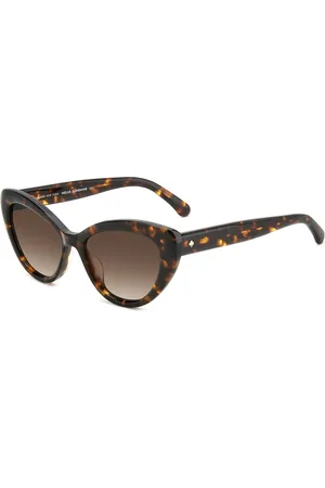 Kate Spade Sunglasses, female, , 53 MM, Marlah/S Sunglasses in Havana/ Shaded