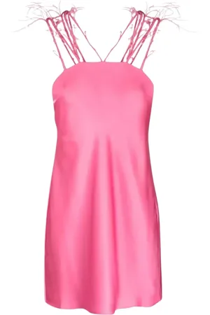 Cult Gaia Feathered Mini Dress